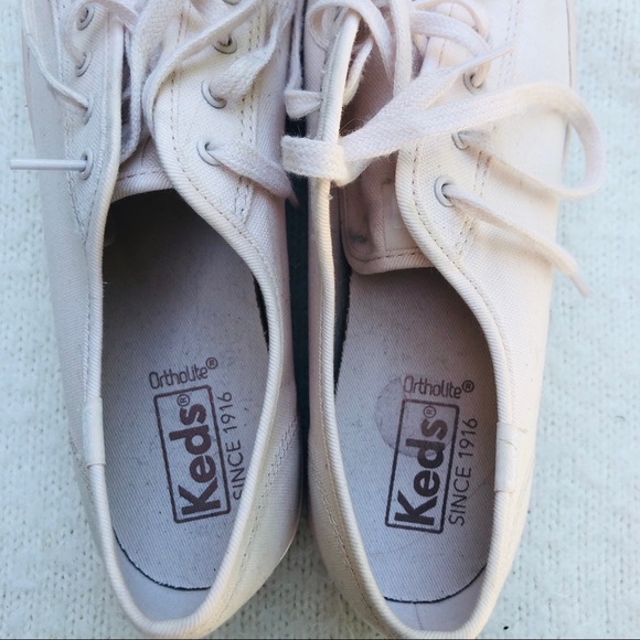 Keds Triple Kick Light Pink Canvas by Anthropology - Picture 4 of 8